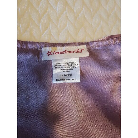 AMERICAN GIRL Girl’s ISABELLE PURPLE SEQUIN DANCE SKIRT Large 14/16 - Picture 4 of 7